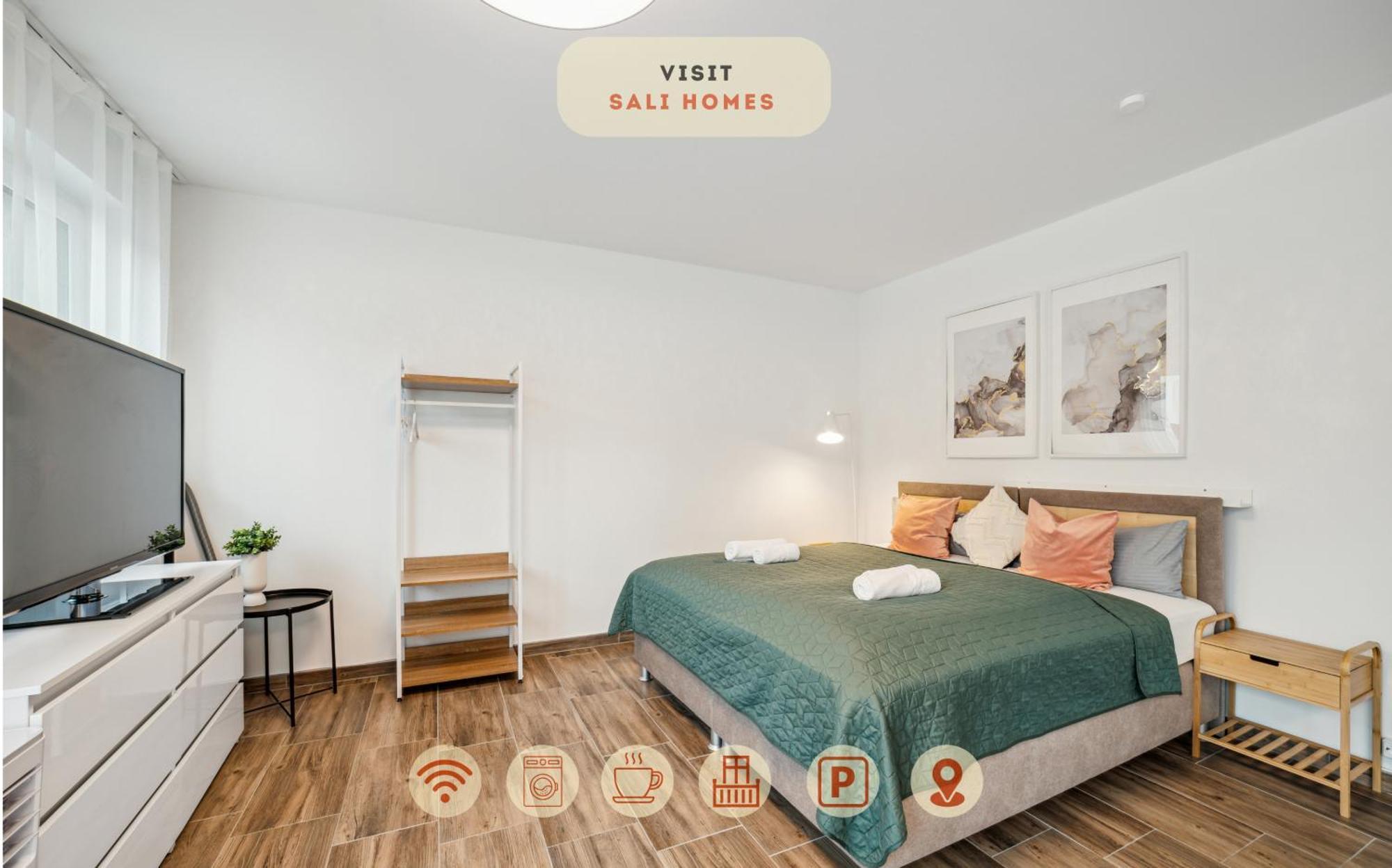 Sali Homes Elegant And Stylish Retreat In Heart Of Bayreuth, Close To River Екстер'єр фото